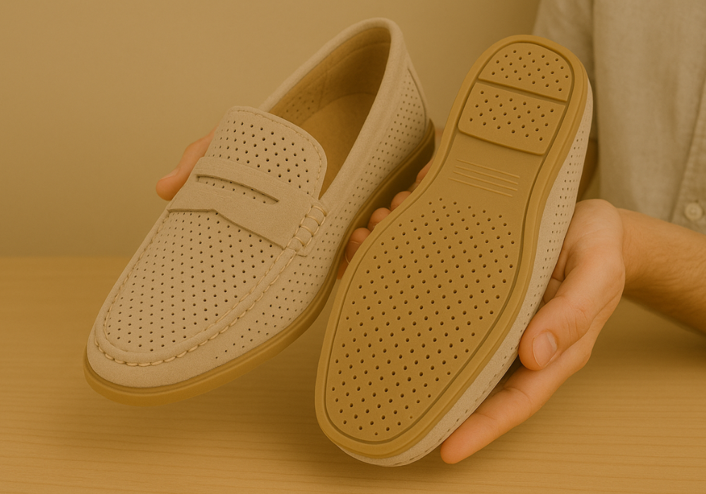 zapatos transpirables